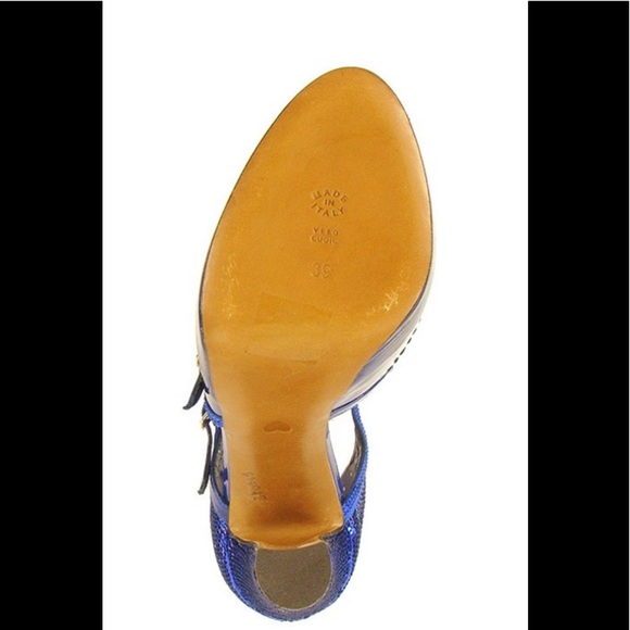 MOSCHINO BLUE SHOES - Picture 5 of 5